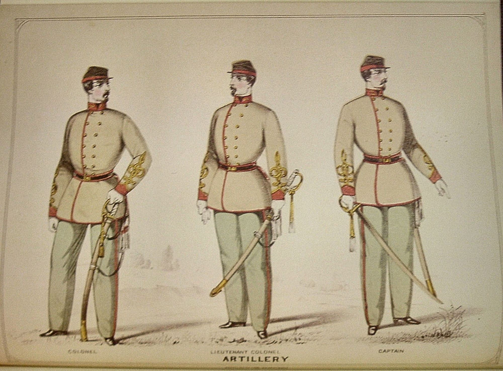 UNIFORM And DRESS of the ARMY of the Confederate States Easton Press 1861 Reprint