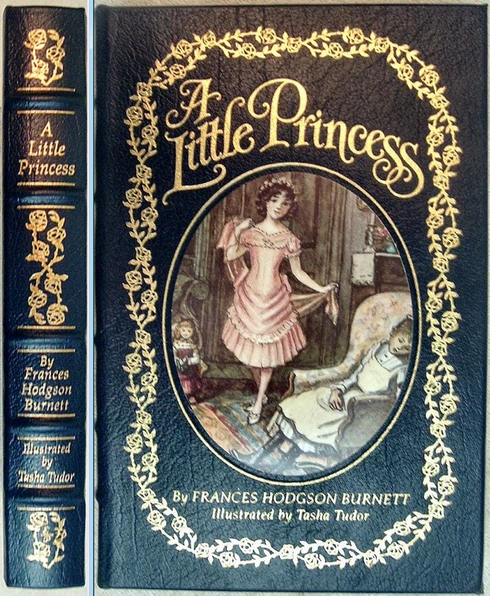 A LITTLE PRINCESS by Frances Hodgson Burnett Easton Press Leather 2001