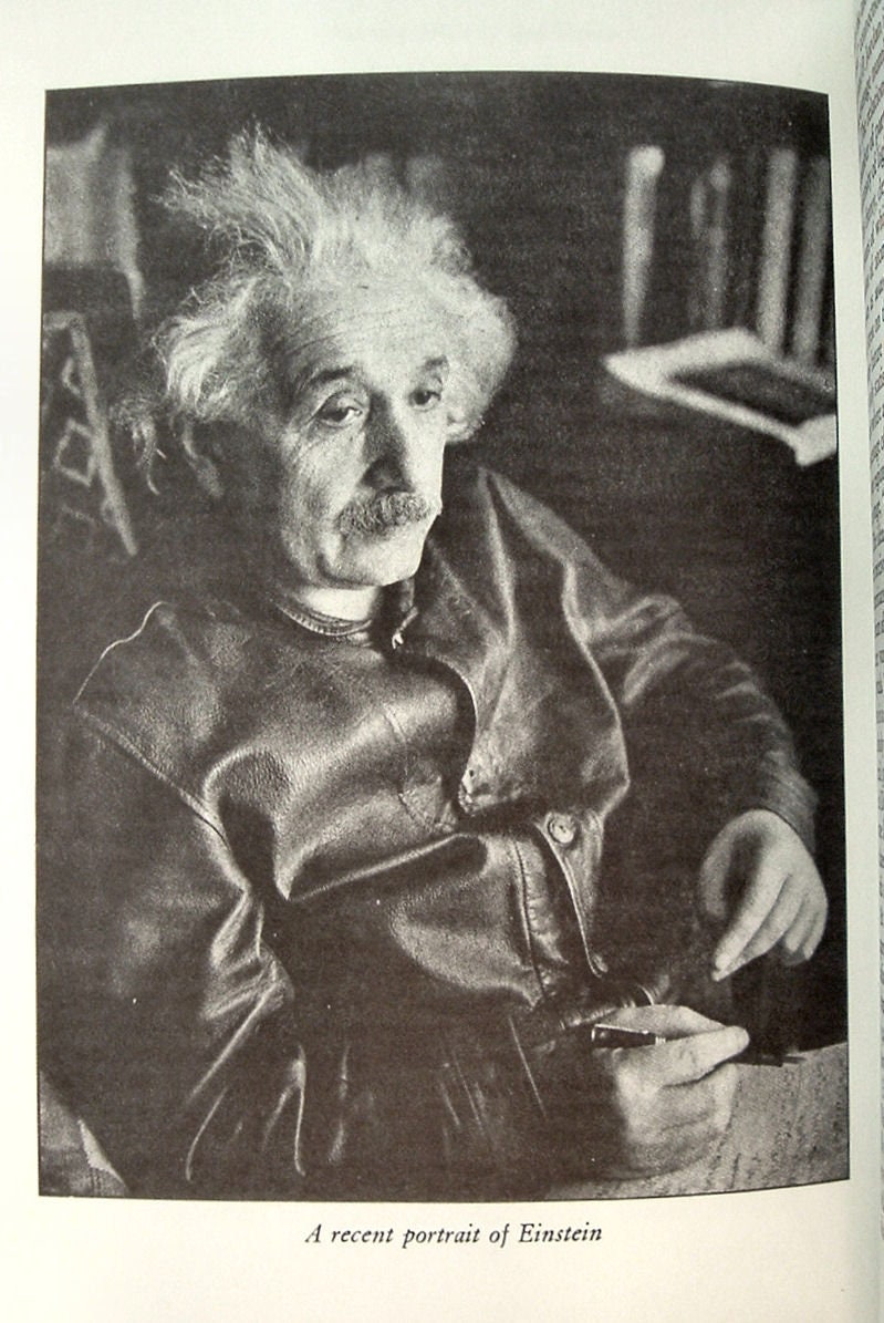 EINSTEIN His Life and Times by Philipp Frank Easton Press Leather 1988