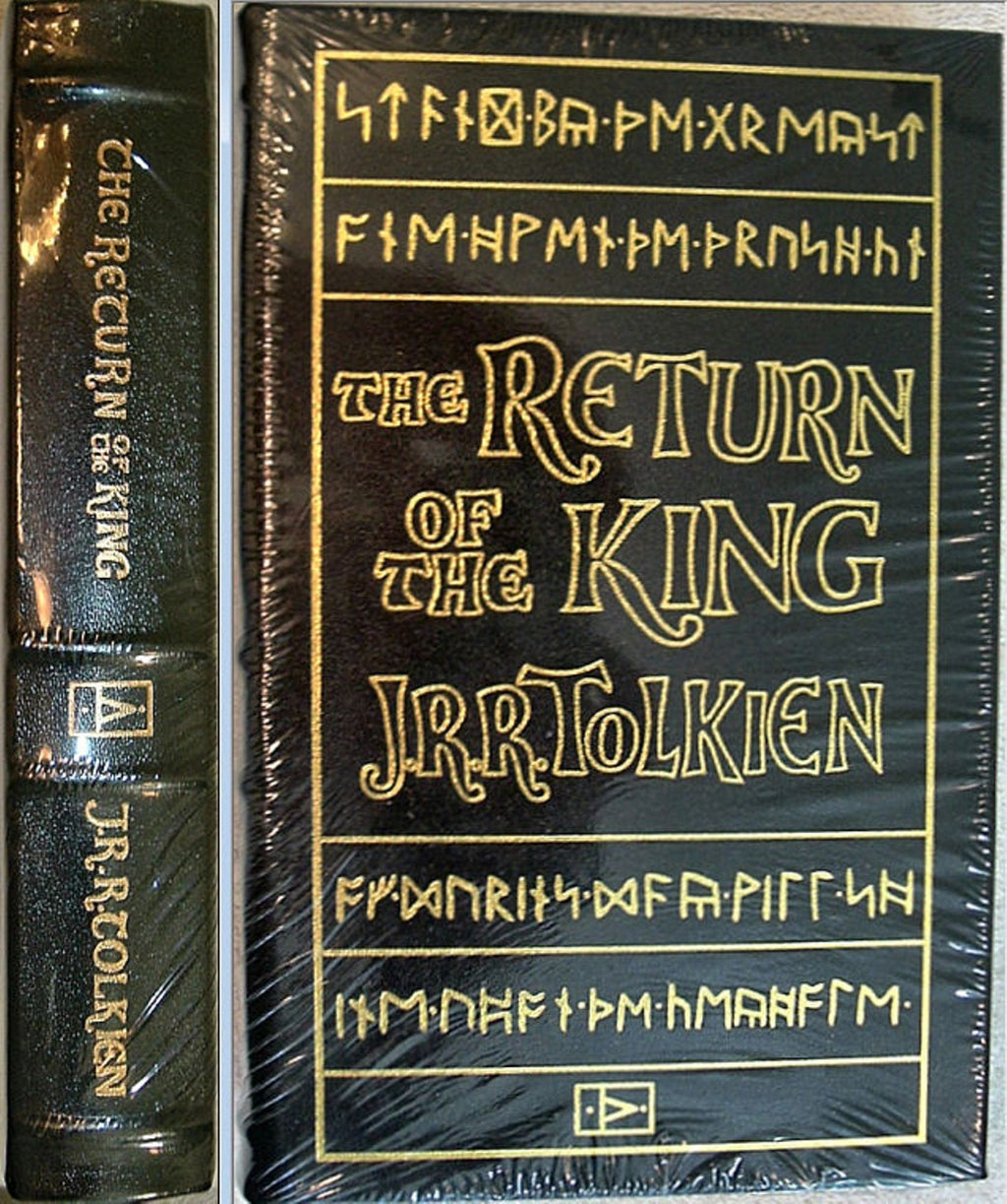 The RETURN of The KING by JRR Tolkien Easton Press Leather New 1984