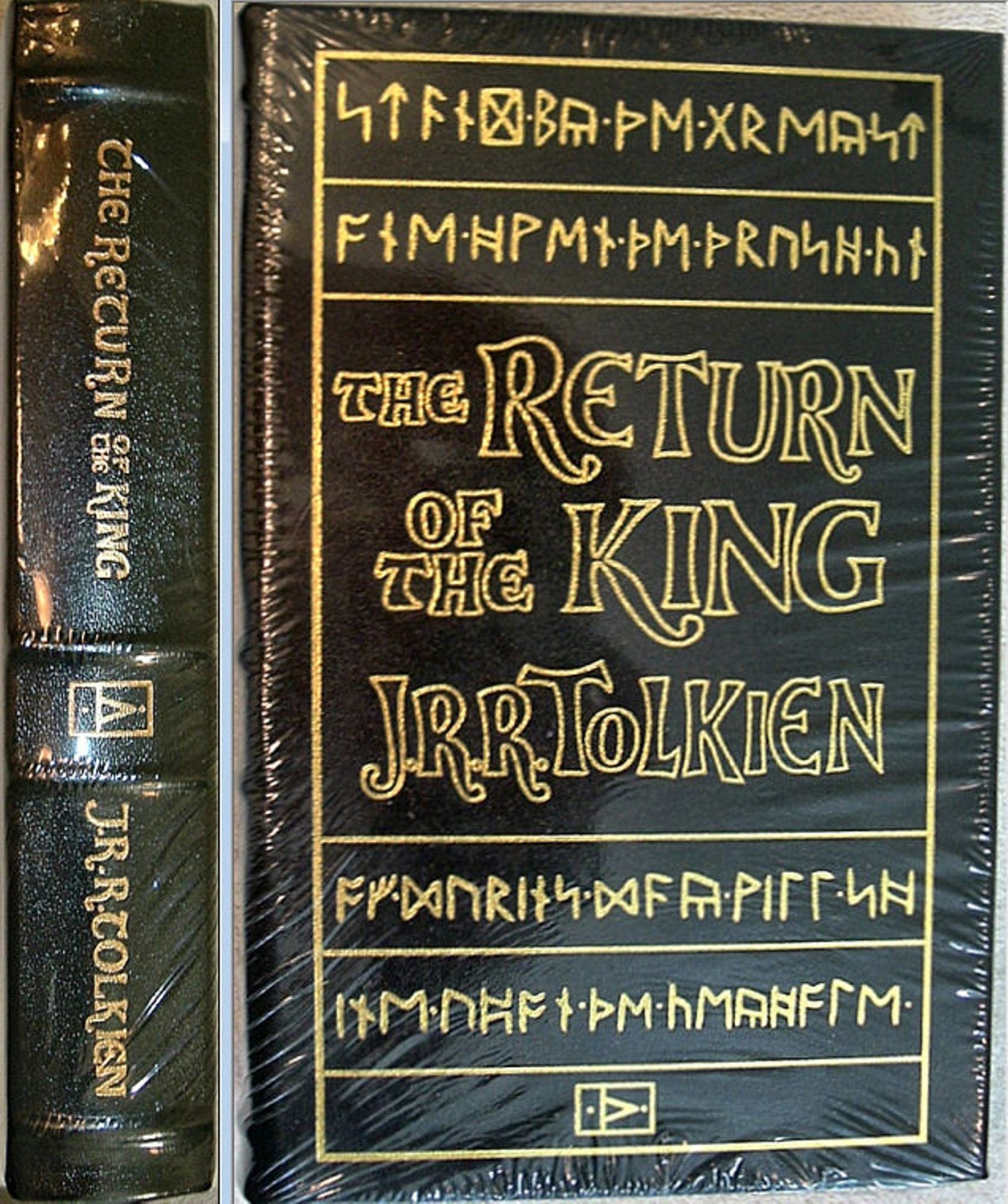 The RETURN of The KING by JRR Tolkien Easton Press Leather New 1984