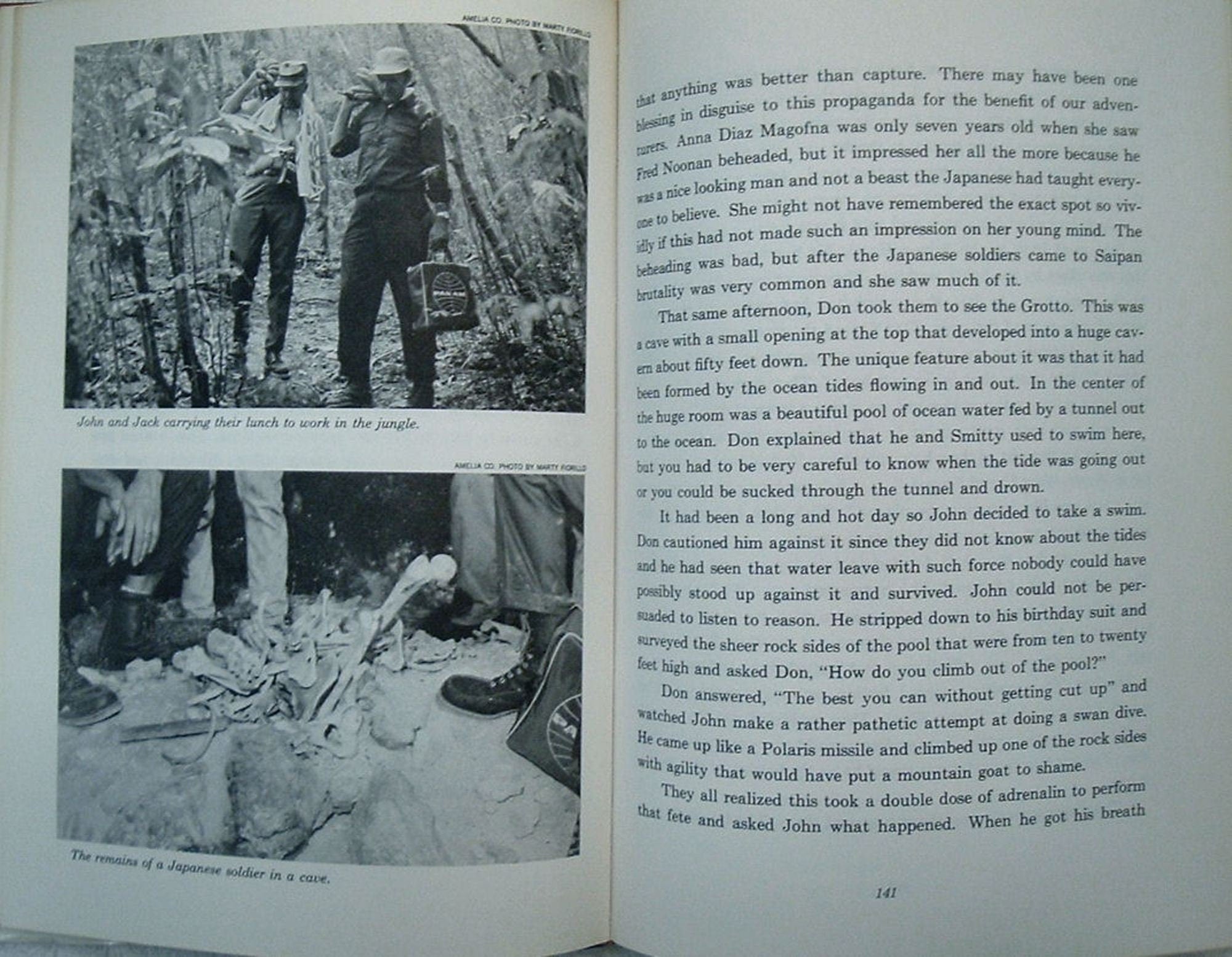 Amelia Earhart Returns From Saipan by Joe Davidson Signed First Edition 1969