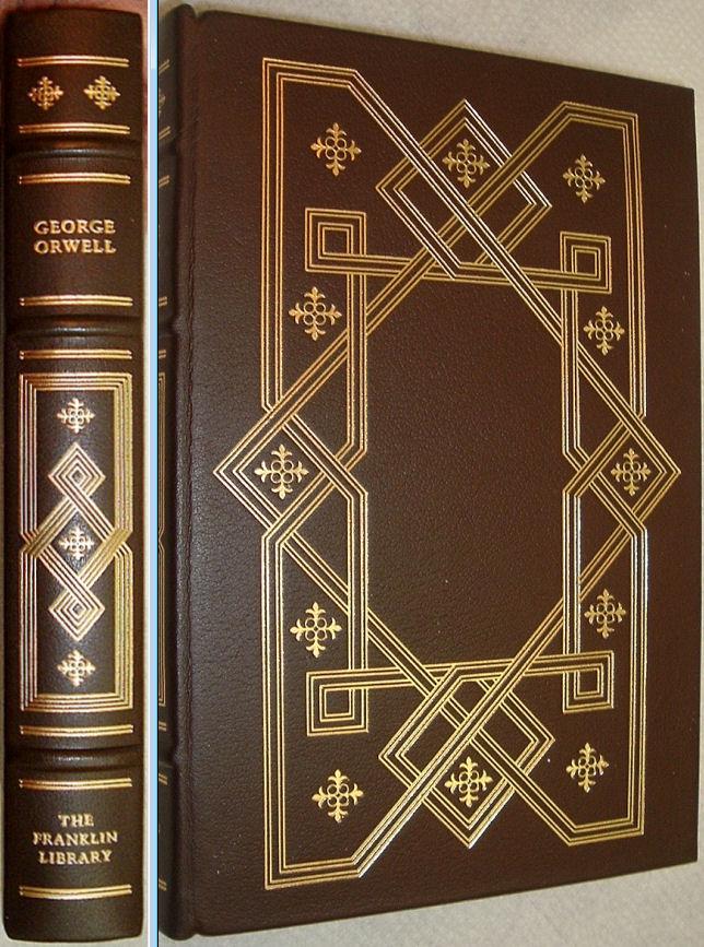 Animal Farm & 1984 by George Orwell Franklin Library Leather Illus Limited Edition 1978