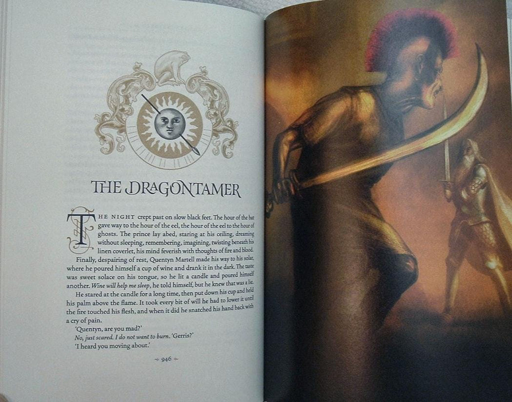 A Dance With Dragons by George R.R. Martin Folio Society Illustrated 2 Volume Set