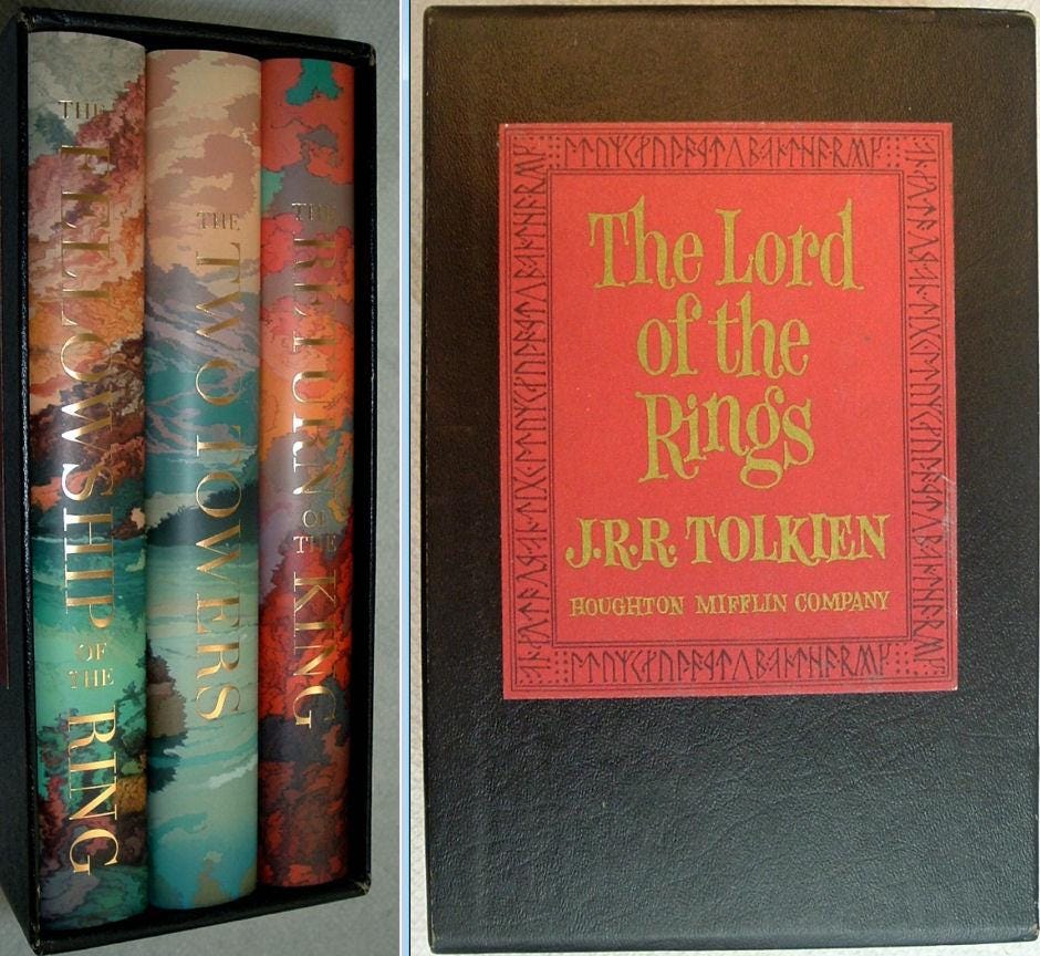 Lord of the Rings 3-Volume Set: 2002 Edition with Slipcase