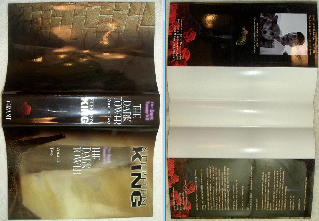 THE DARK TOWER by Stephen King Signed by Author & Artist First Illus Edition 2004