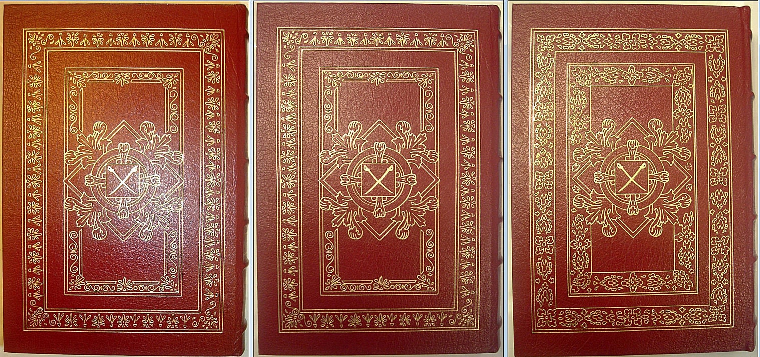 Shelby Foote's Civil War Narrative: Signed Easton Press 3 Volume Leather Set 1991
