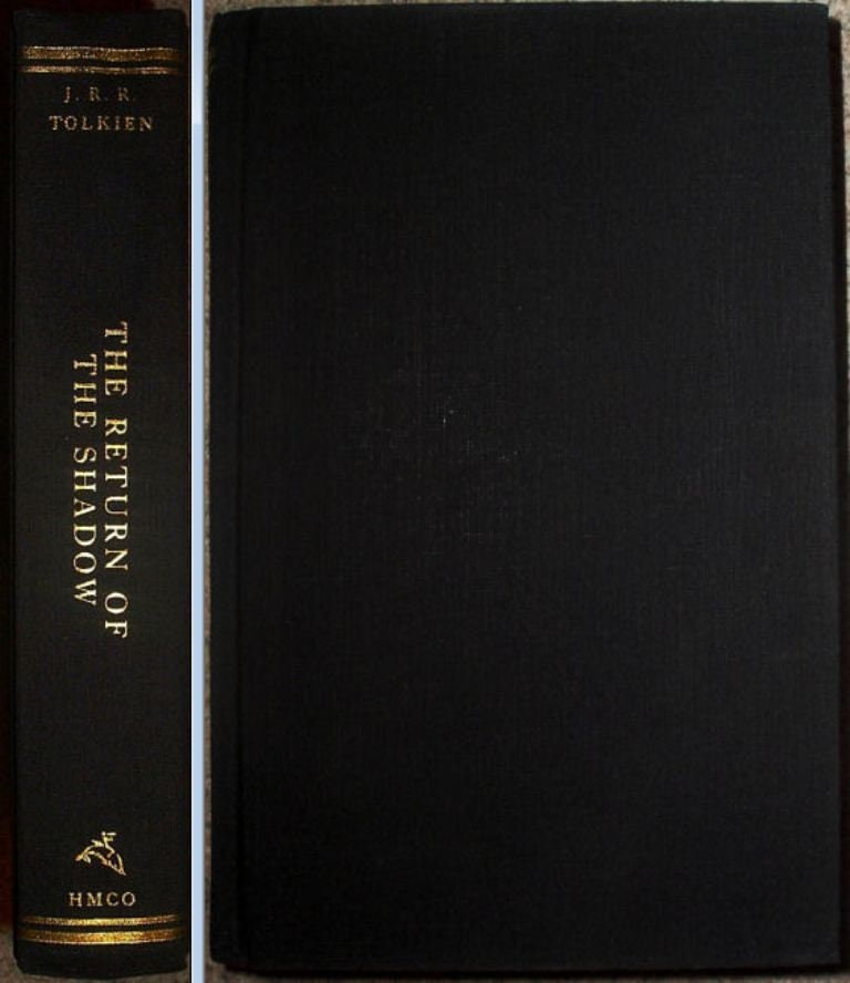 The RETURN Of The Shadow Volume VI by JRR Tolkien First Edition 1988