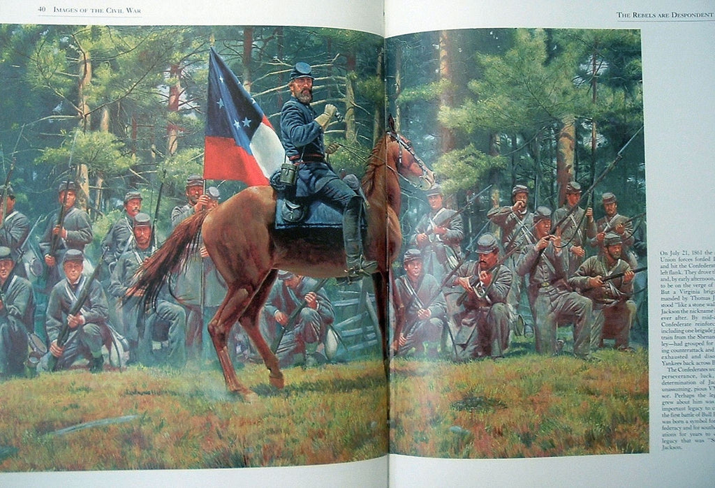 Images of The Civil War Easton Press Illustrated and Signed by Artist Mort Kunstler 1992