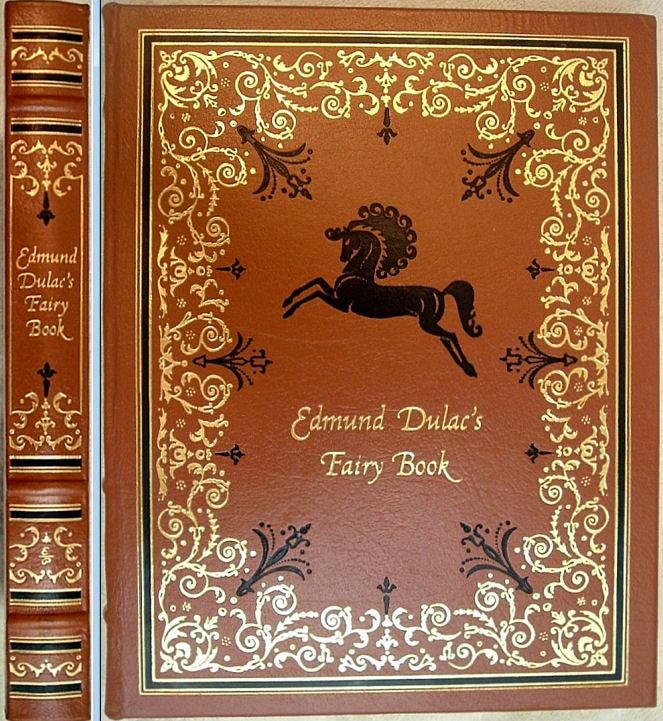 Edmund Dulac's Fairy Book Easton Press Leather 1996