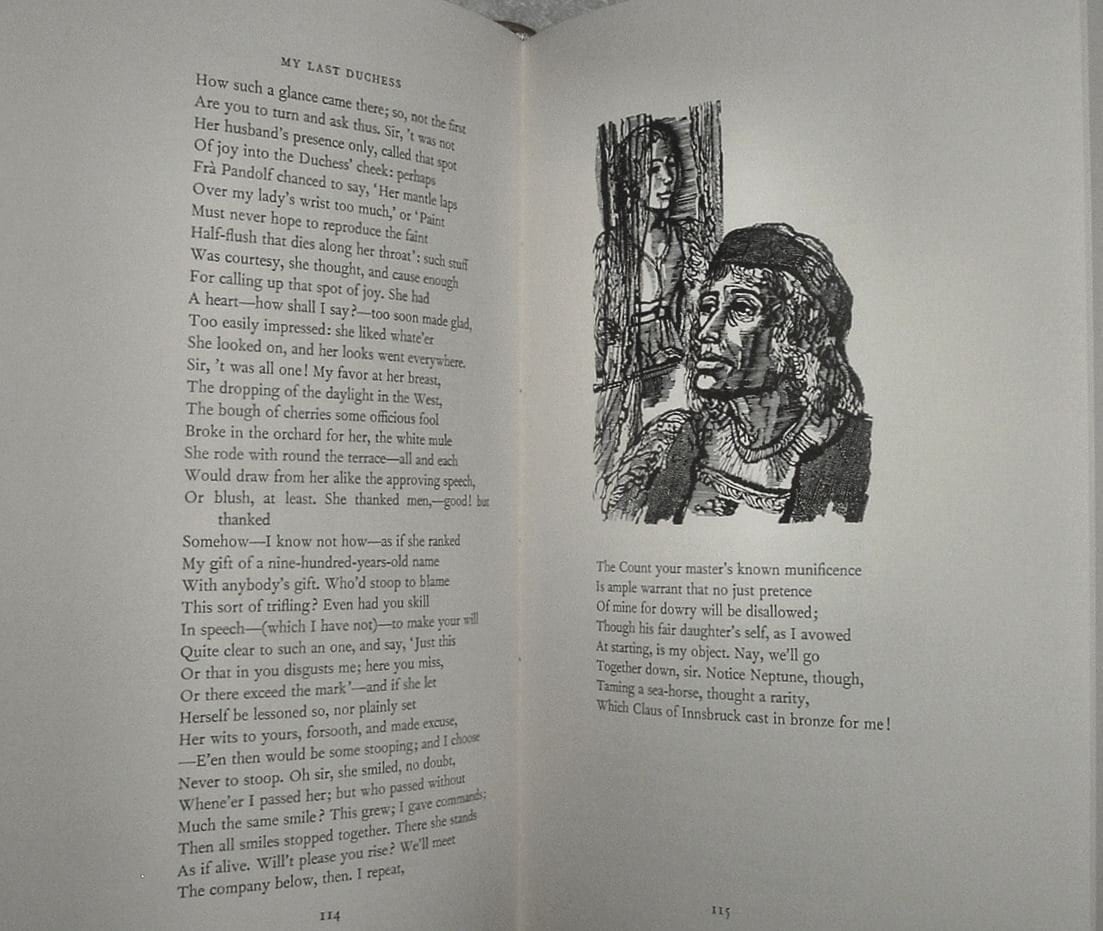 The POEMS of ROBERT BROWNING Easton Press Leather As New 1979