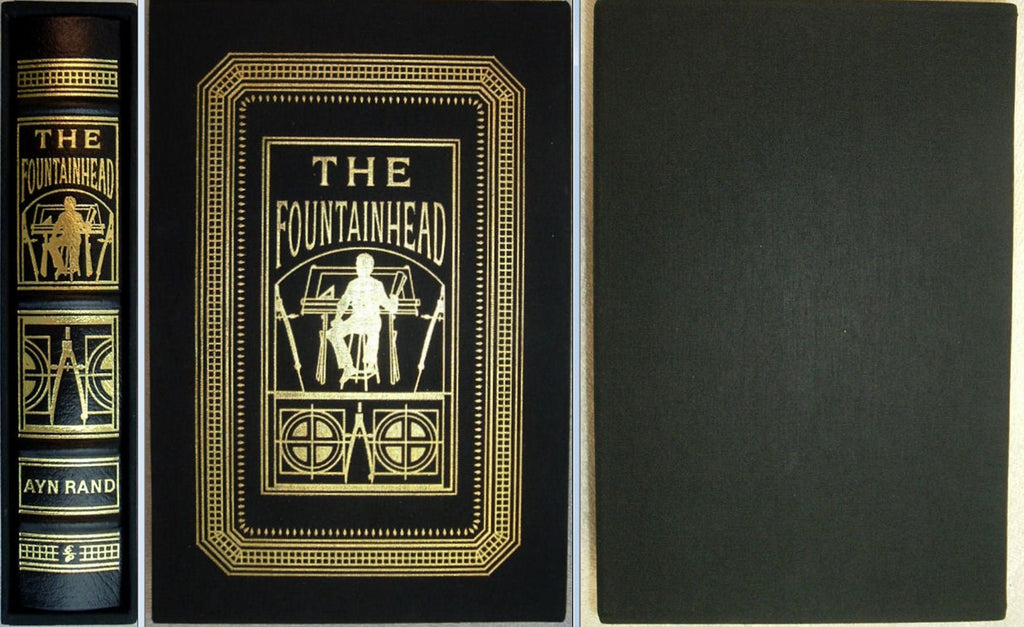 THE FOUNTAINHEAD by Ayn Rand Easton Press Genuine Leather Brand As New