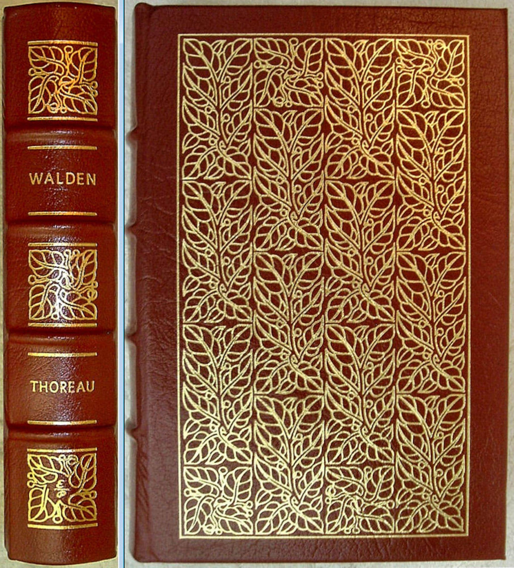 WALDEN by Henry David Thoreau Easton Press Leather As New 1981