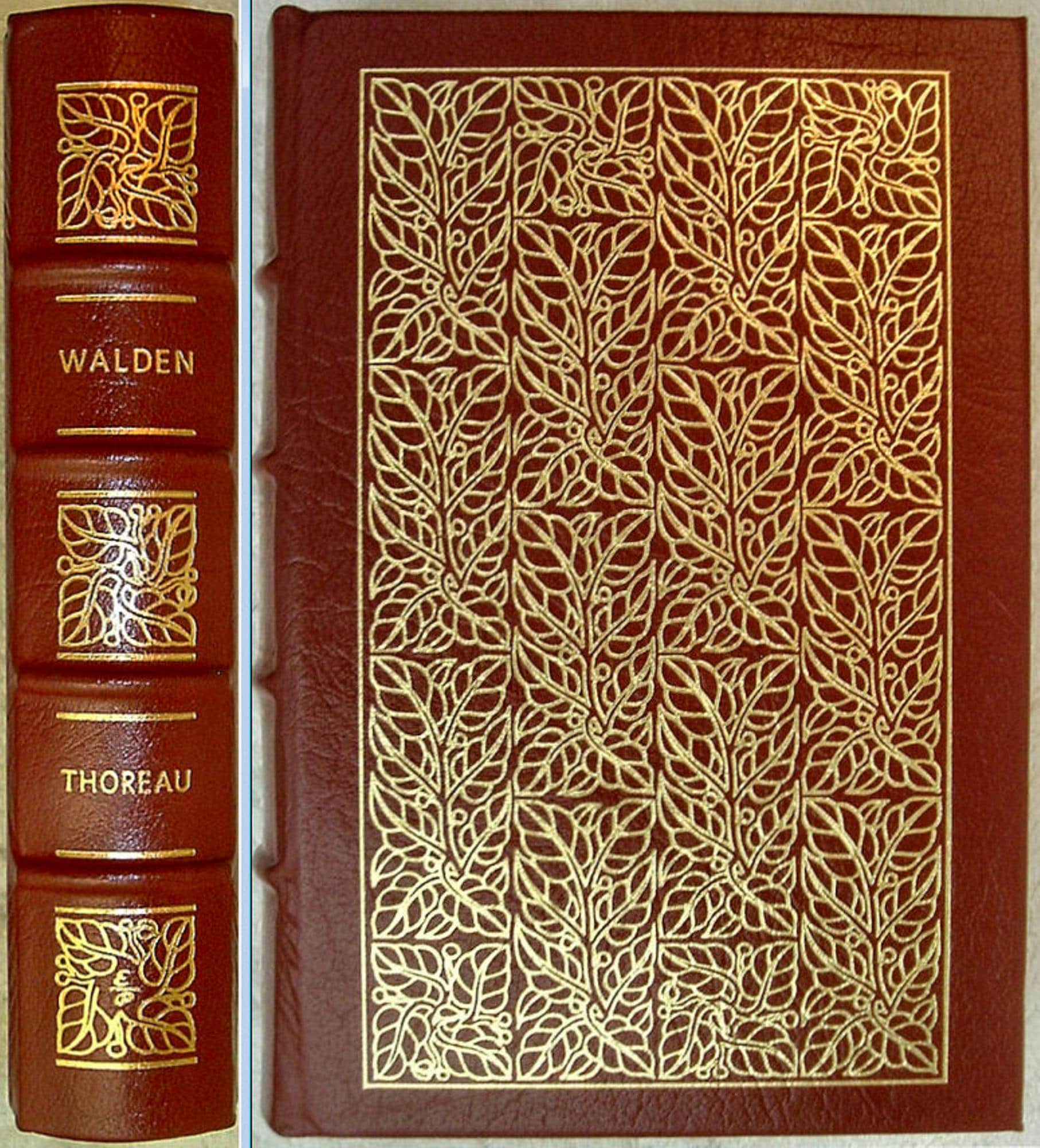 WALDEN by Henry David Thoreau Easton Press Leather As New 1981