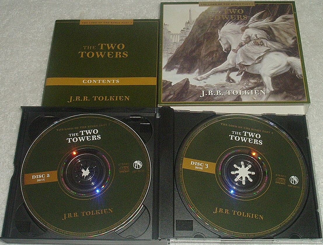 4 Volume Set LORD Of The Rings  and The HOBBIT Dramatized American Production on 14 CDs Brand New