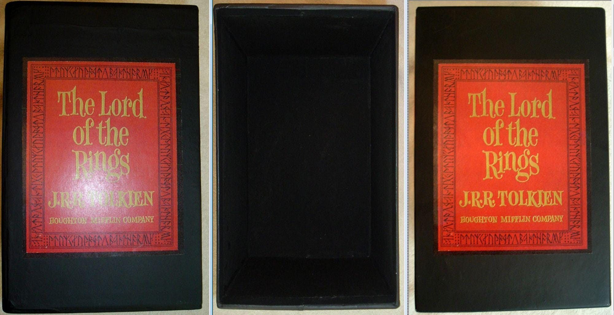 Lord of the Rings 3-Volume Set: 2002 Edition with Slipcase