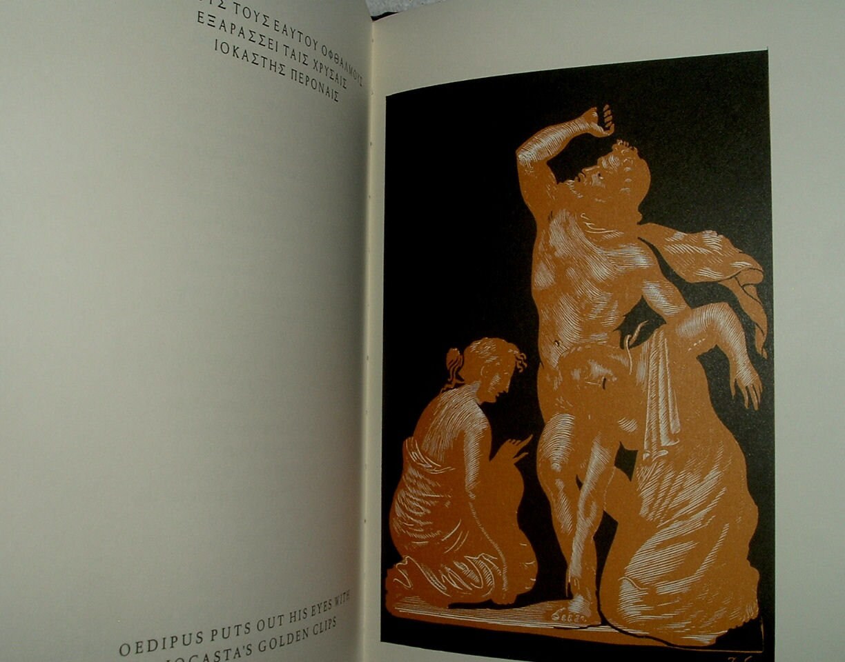 OEDIPUS The KINGS by Sophocles Easton Press Leather Collectors Edition As New