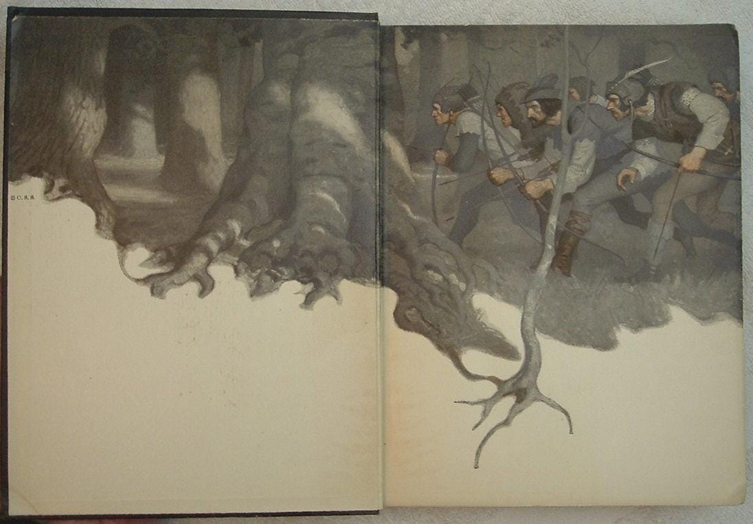 The BLACK ARROW by Robert Louis Stevenson Illus by NC Wyeth 1926