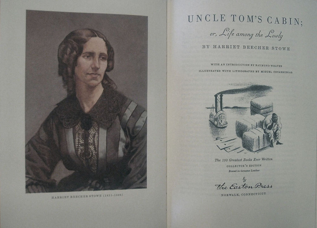 UNCLE TOM'S CABIN by Harriet Beecher Stowe Easton Press Leather 1979