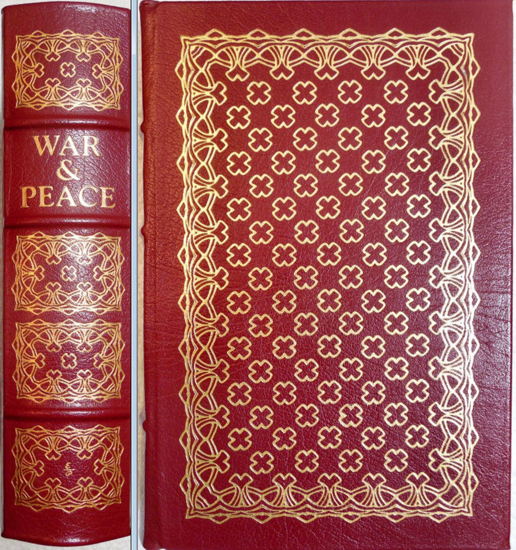 WAR AND PEACE by Leo Tolstoy Easton Press 1981