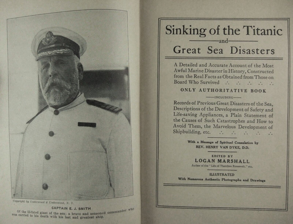 The SINKING Of The TITANIC First Hand Accounts by Survivors First Edition 1912